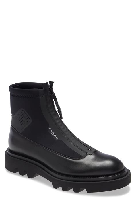 givenchy men shoes black|Givenchy men's aftershave boots.